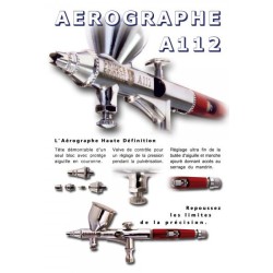 Aérographe ATR12 – Coffret Travel Haute Définition - PRINCE AUGUST ATR12